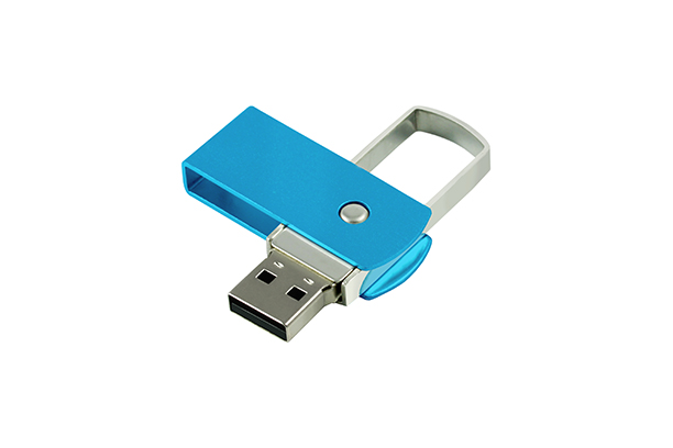 Металлическая USB Flash память ZIP 2.0 - Голубой | GoodRam