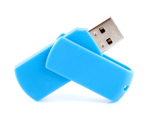 Пластиковая USB флешка Colour 2.0 - голубой | GoodRam