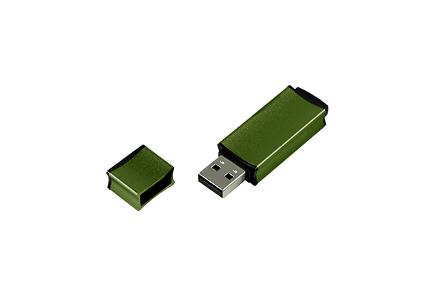 Металлическая USB флешка Edge 2.0 - Темно-зеленый | GoodRam