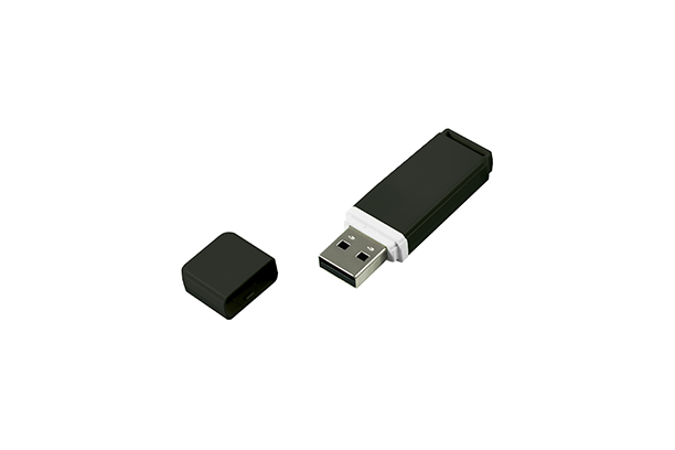 Пластиковая USB Flash память UMO2 - Черный | GoodRam